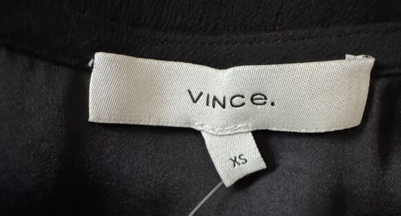 Vince Women's Cinched Sleeveless Midi Dress Cotton Voile Black Size XS NWT - Picture 7 of 12